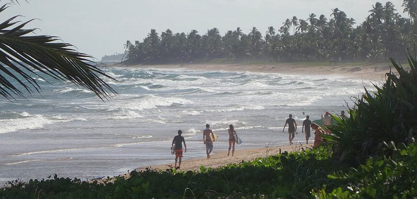 Surfer´s Paradise direkt vor der Unterkunft