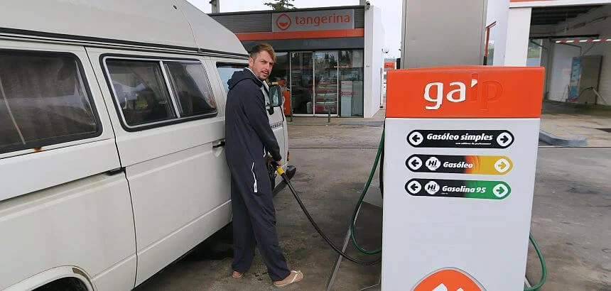Tanken Portugal Roadtrip