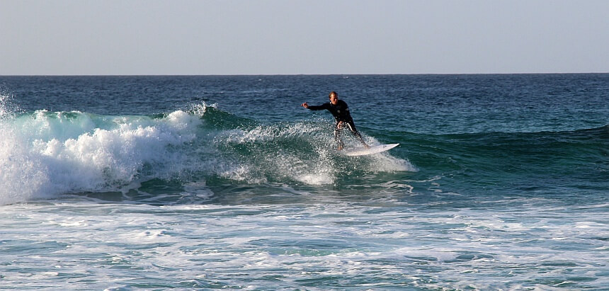 Surfnomade in Fuerteventura surfen