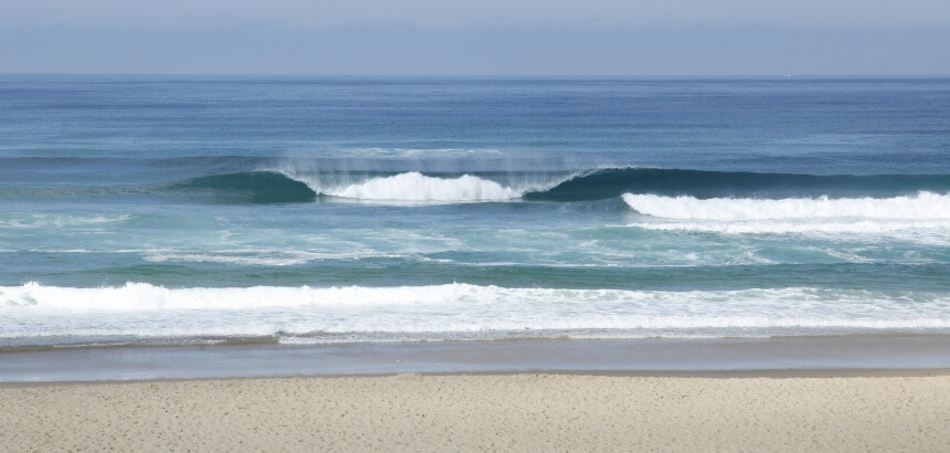 In Frankreich surfen_St Girons Plage