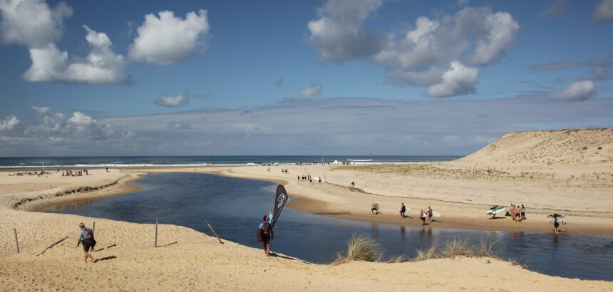 Surfspot Moliets-Plage_surfen Frankreich