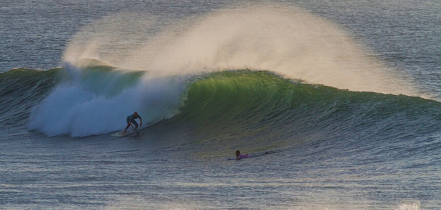 Leere Lineups in Figueira da Foz