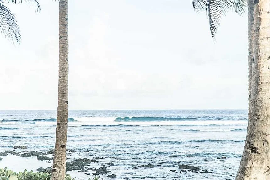surfspot tuazon point philippinen surfen