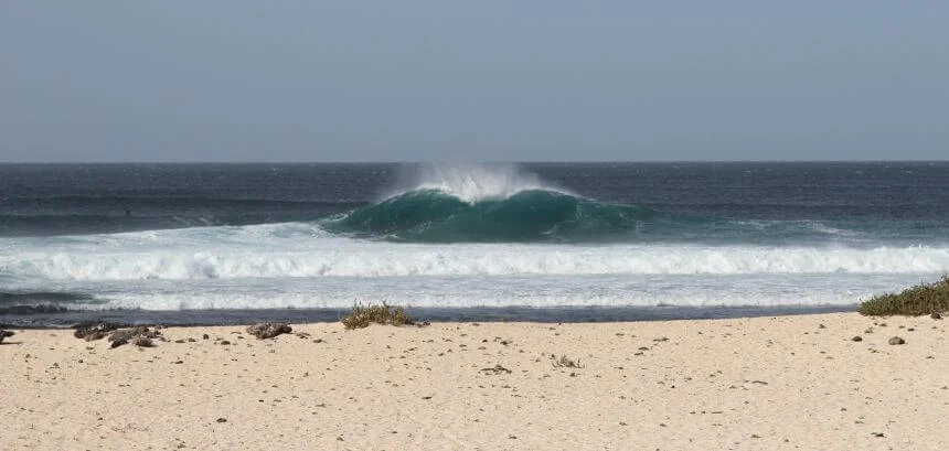 Fuerteventura surfen_Surfspot The Bubble an der North Shore Fuerteventura surfen_Surfspot The Bubble an der North Shore