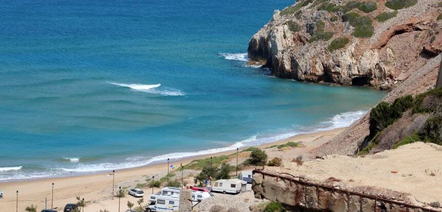 Stellplatz für Campingbusse auf Sardinien Stellplatz für Campingbusse auf Sardinien