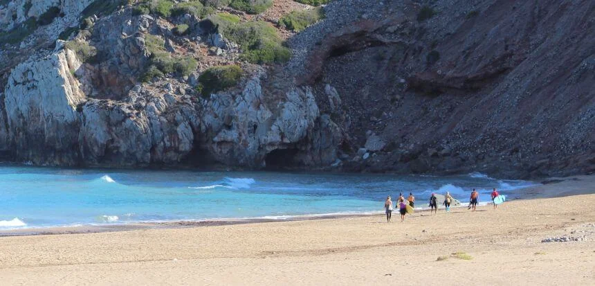 Surfkurs am Traumstrand von Buggerru Surfkurs am Traumstrand von Buggerru