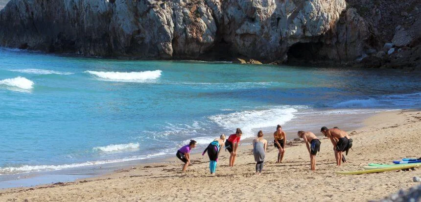 Surfkurs vom Buggerru Surfcamp Surfkurs vom Buggerru Surfcamp