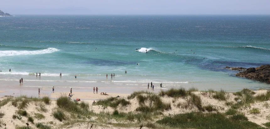 Die Auswahl an Spots zum Surfen in Galizien ist riesig Die Auswahl an Spots zum Surfen in Galizien ist riesig