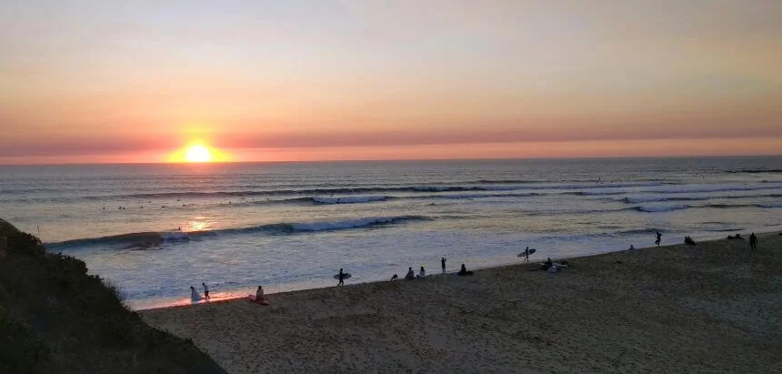 In Ericeira-ribeira d'ilhas surf In Ericeira-ribeira d'ilhas surf