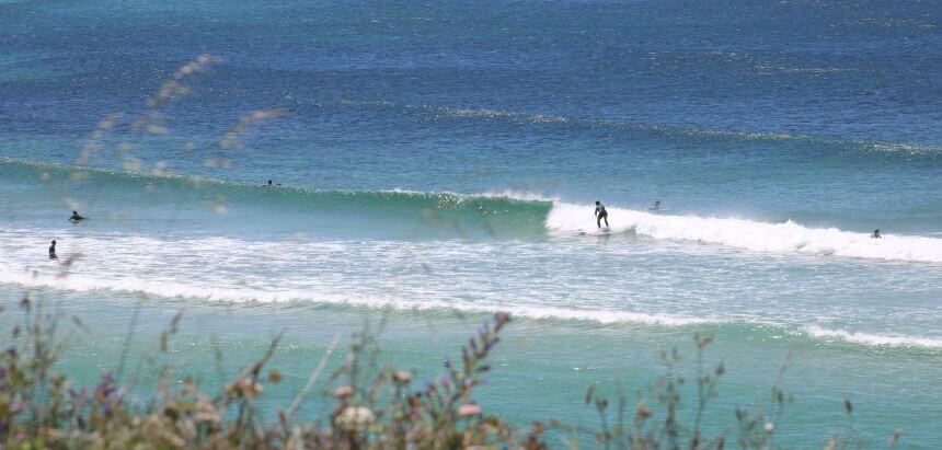 Perfekte Bedingungen zum Surfen lernen in Galizien