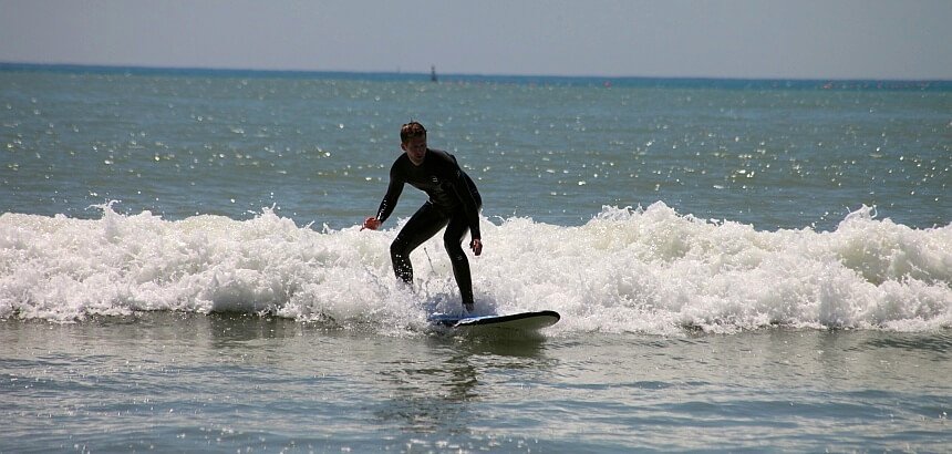Surfen lernen