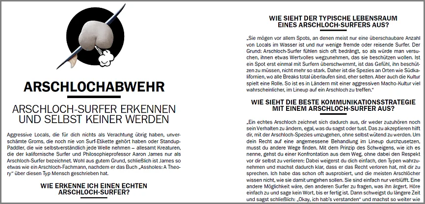 Arschloch Surfer-Rahmen-1