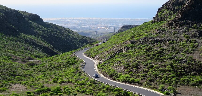 Gran Canaria Straßennetz