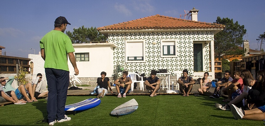Das Watermark Surfhaus in Esmoriz