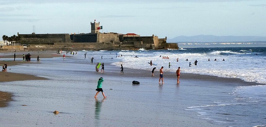 Surfen in Lissabon