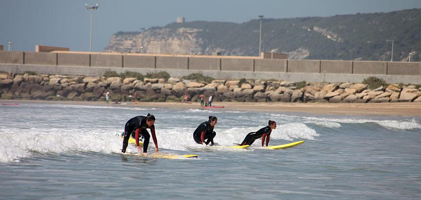 Surfkurs mit Softboard