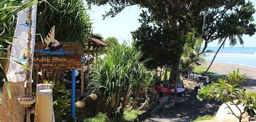 Surfunterkünfte auf Bali_Das Pondok Pitaya in Balian