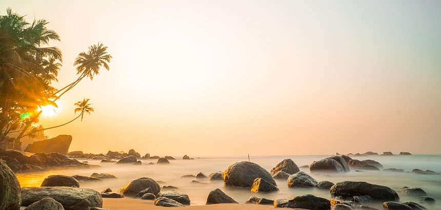 Sri Lanka surfen_Sonnenaufgang_Dalawella_Beach