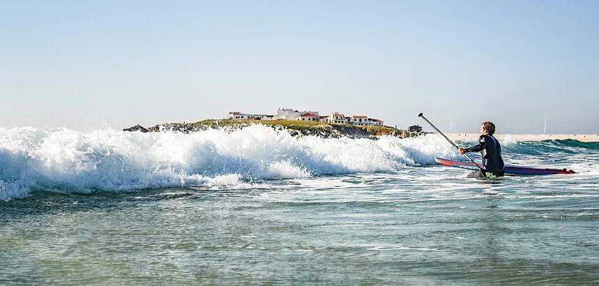 Stand Up Paddling_Wie komme ich durch die Wellen