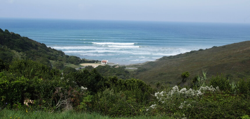 Surfspot Erretegia im Baskenland-gut um in Frankreich surfen zu lernen