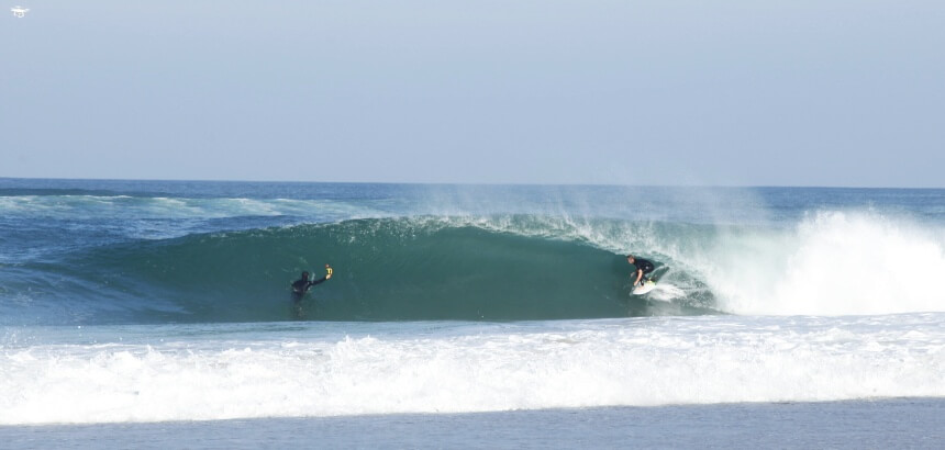 Surfspot La Graviere in Hossegor_Frankreich surfen