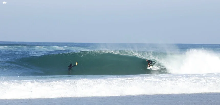Surfspot La Graviere in Hossegor_Frankreich surfen Surfspot La Graviere in Hossegor_Frankreich surfen