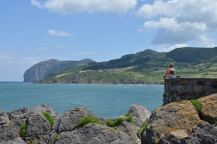 Denise im nordspanischen Mundaka_Tim Whitton