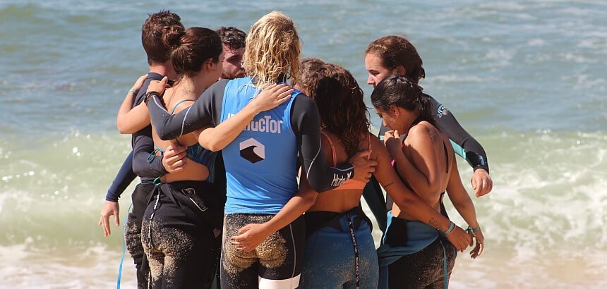 Das Gemeinschaftsgefühl in einem Surfcamp ist schon etwas Besonderes