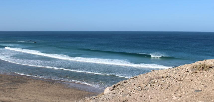Fuerteventura surfen_Surfspot Playa de Garcey im Westen