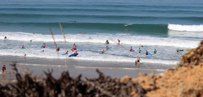 Surfkurs von Tres Ondas am Praia de São Julião_Portugal Surfcamp