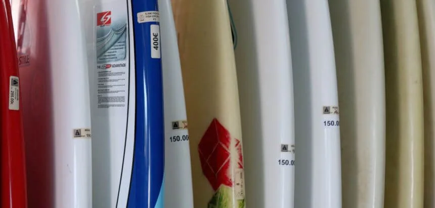 Epoxid oder Polyester Surfboard