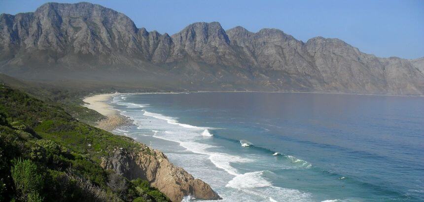 Beachbreak in Südafrika