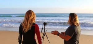 Das Advanced Surf Training bei The Surf Experience in Lagos, Portugal