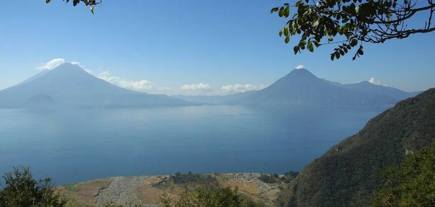 Guatemala Landschaft, Vulkane und Seen