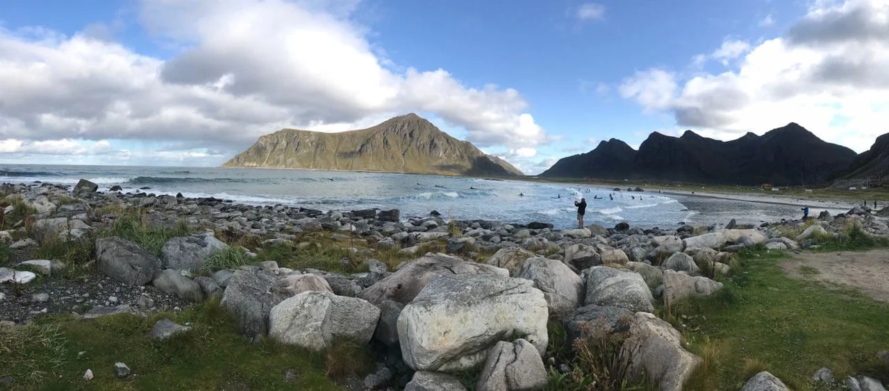 surfen-lofoten-flakstad-panorama