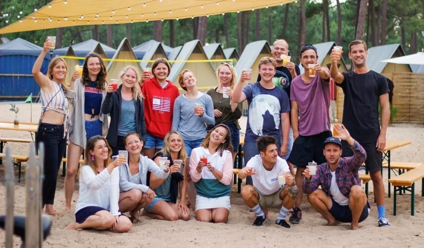 Die Atmosphäre bei Summersurf ist sehr familiär