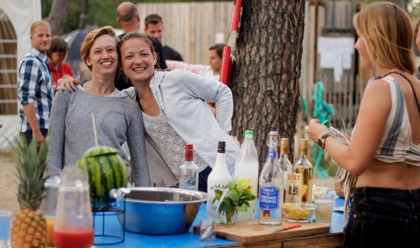 Immer Donnerstags ist Bar-Abend bei Summersurf