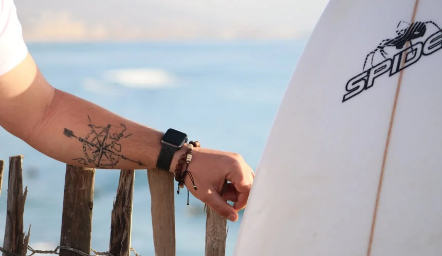 Apple Watch als wasserdichte Surferuhr Apple Watch als wasserdichte Surferuhr