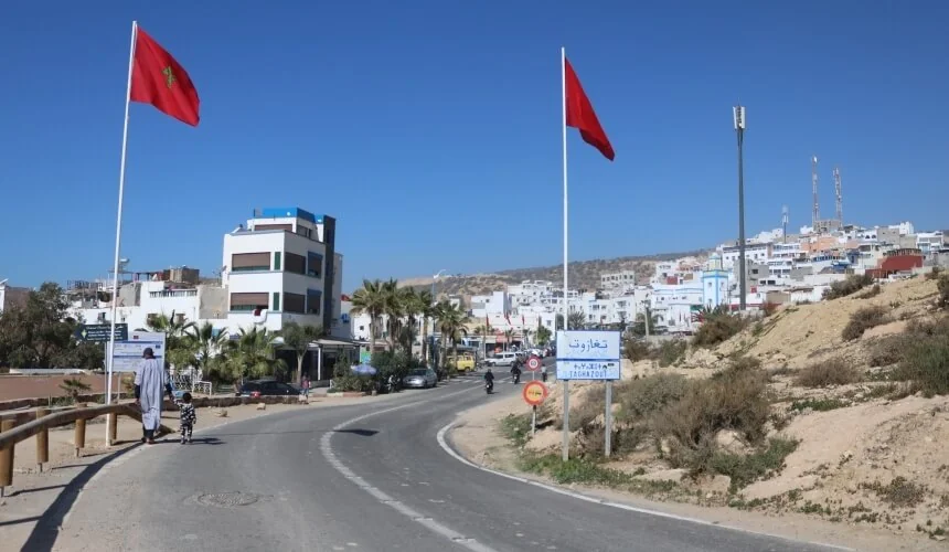 Das Surf Mekka Taghazout in der Nähe von Agadir