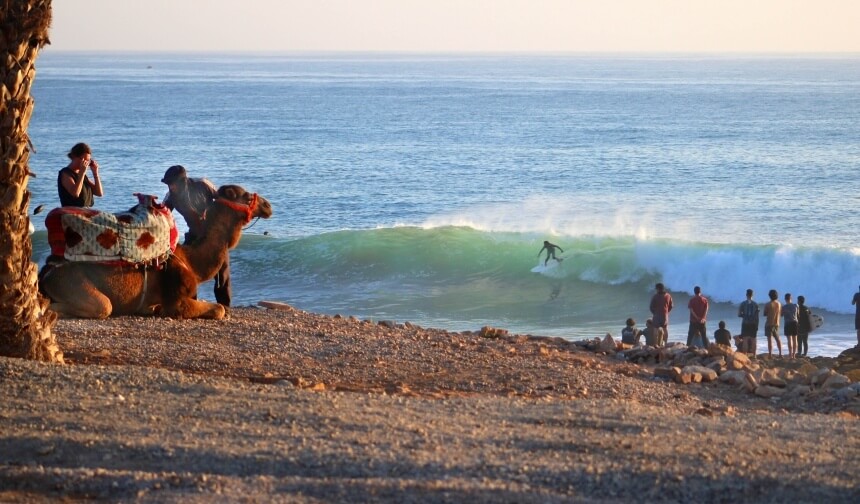 Wer in Marokko surfen will sollte einen Stop am Anchor Point einlegen