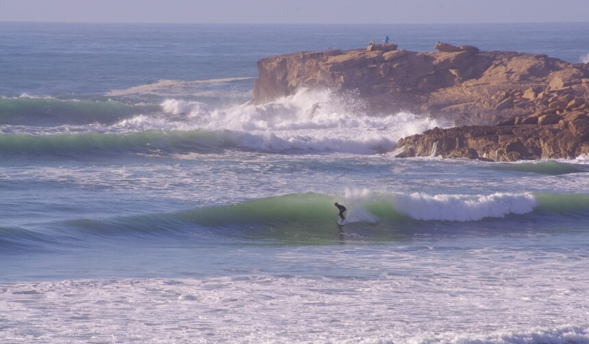 Surfspot Cathedral in Imsouane_Marokko Surfcamp