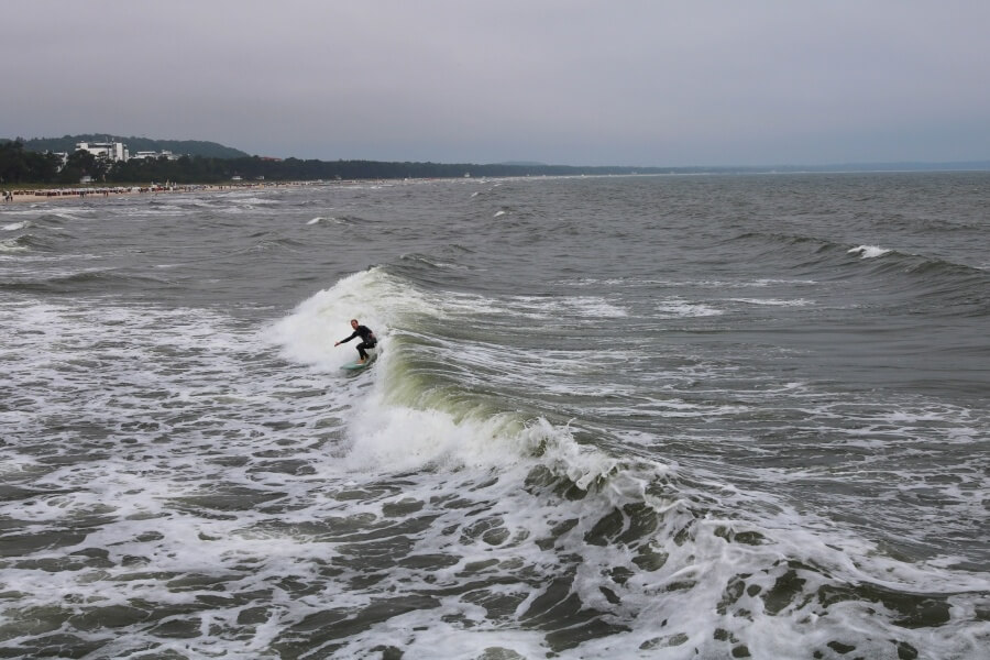 An der Ostsee surfen kann sich lohnen