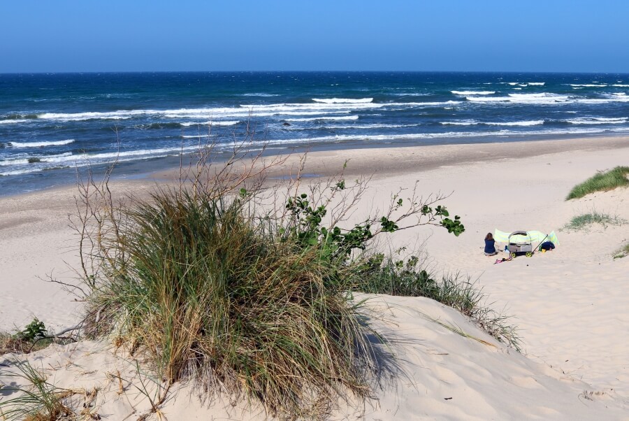 Die Insel Rügen bietet viele schöne Surfstrände