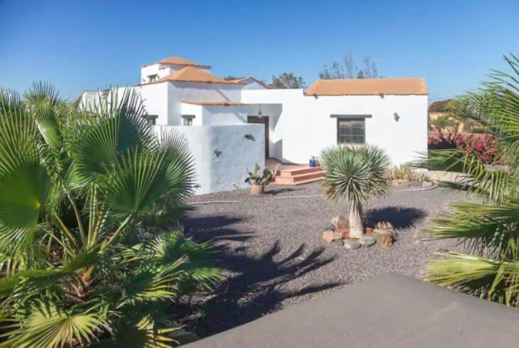 Longwave Surfcamp Fuerteventura_Garten vom Camphaus Longwave Surfcamp Fuerteventura_Garten vom Camphaus