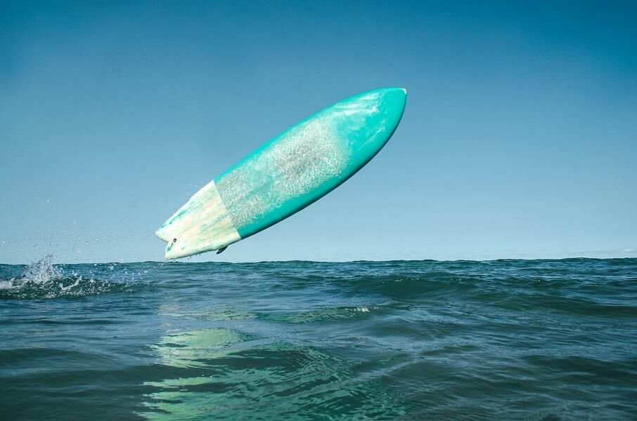 Das Fish Surfboard ist ein echter Spaßvogel