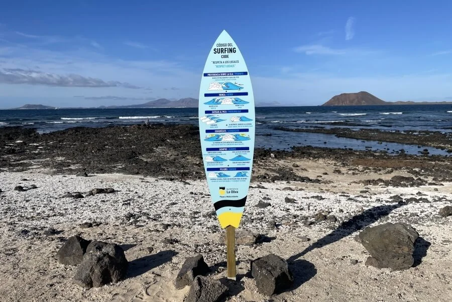 Der Surfspot Rocky Point auf Fuerteventura Der Surfspot Rocky Point auf Fuerteventura