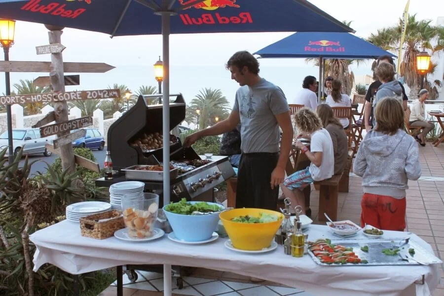 BBQ Abend in der Rapa Nui Surfbar in Costa Calma Fuerteventura