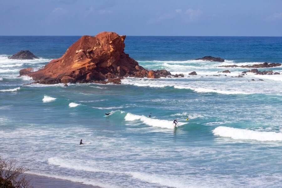 Surfkurs von TSE an der Westküste der Algarve