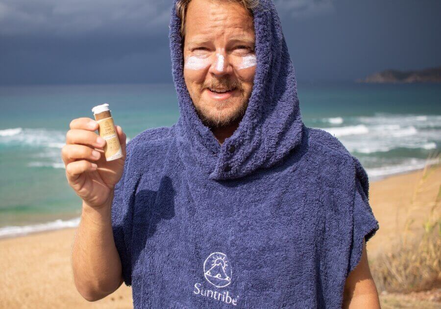 Surf Poncho von Suntribe aus 100 % hochwertiger Baumwolle aus Schweden