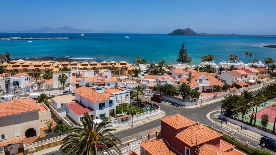 Lage vom La Cometa Surfhouse in Corralejo